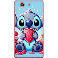 Pikkukuva 1 / 3: Sony Xperia Z3 Compact Läpinäkyvä kuori Strawberry Stitch