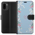 Kompatibelt Lommeboketui til OnePlus 15R Kirsebærhjerte blå