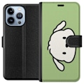 Miniatyrbillede 1 af 4: Apple iPhone 13 Pro Tegnebogsetui Snoopy Flip