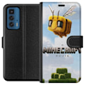 Miniatyrbilde 1 av 3: Motorola Edge 20 Pro Lommeboketui A Minecraft Movie