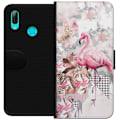 Miniatyrbillede 1 af 3: Huawei P smart 2019 Tegnebogsetui Flamingo