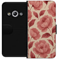 Miniatyrbillede 1 af 3: Samsung Galaxy Xcover 3 Tegnebogsetui Roseblomst