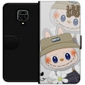 Miniatyrbillede 1 af 3: Xiaomi Redmi Note 9S Tegnebogsetui Labubu Minimal Mood - Enkel og stilren monsterdesign