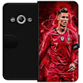 Miniatyrbilde 1 av 3: Samsung Galaxy Xcover 3 Lommeboketui Ronaldo Ferdigheter - CR7 Design for Ekte Supportere
