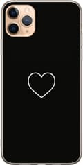 Kompatibel Mobilcover til Apple iPhone 11 Pro Max Hjerte