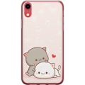 Miniatyrbillede 1 af 2: Apple iPhone XR Gennemsigtig cover Kawaii