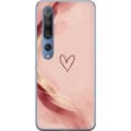 Kompatibelt Mobildeksel til Xiaomi Mi 10 Pro 5G Rosehjerte rosa