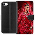 Miniatyrbillede 1 af 3: Apple iPhone 6 Tegnebogsetui Ronaldo Færdigheder - CR7 Design for Ægte Fans