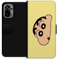 Miniatyrbillede 1 af 3: Xiaomi Redmi Note 10S Tegnebogsetui Peeking Shinchan