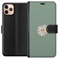 Pikkukuva 1 / 3: Apple iPhone 11 Pro Max Lompakkokotelo Vihreä Minimalikukka -