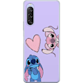Pikkukuva 1 / 3: Sony Xperia 10 V Läpinäkyvä kuori Stitch Mode