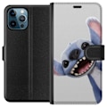 Miniatyrbillede 1 af 3: Apple iPhone 12 Pro Max Tegnebogsetui Stitch i fart - Kawaii-design til fans & børn
