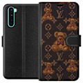 Miniatyrbillede 1 af 3: OnePlus Nord Tegnebogsetui Louis Vuitton Teddybjørn Mønster Luksus Mode Design Populært Motiv Mode Trend Luksuriøse Accessories