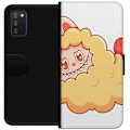 Miniatyrbillede 1 af 3: Samsung Galaxy A03s Tegnebogsetui Labubu Vaskebjørn Pop Mart Figur Samlerobjekt Sød Design Populært Motiv Kunstlegetøj Kreativ Figurserie