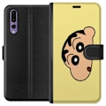 Miniatyrbillede 1 af 3: Huawei P20 Pro Tegnebogsetui Peeking Shinchan