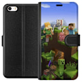 Miniatyrbillede 1 af 3: Apple iPhone 5 Tegnebogsetui MineCraft