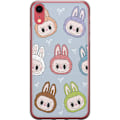 Miniatyrbillede 1 af 2: Apple iPhone XR Gennemsigtig cover Pastel Labubu