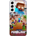 Pikkukuva 1 / 3: Samsung Galaxy S22+ 5G Läpinäkyvä kuori Minecraft
