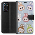 Miniatyrbillede 1 af 3: Xiaomi Redmi Note 11 Tegnebogsetui Labubu Star mønster