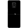 Kompatibelt Mobilskal till Xiaomi Redmi Note 9S Minimalist Birds Black
