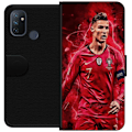 Miniatyrbilde 1 av 3: OnePlus Nord N100 Lommeboketui Ronaldo Ferdigheter - CR7 Design for Ekte Supportere