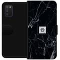 Kompatibel Tegnebogsetui til Samsung Galaxy A03s Marmorkop