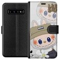 Pikkukuva 1 / 3: Samsung Galaxy S10 Lompakkokotelo Labubu Minimal Mood - Yksink