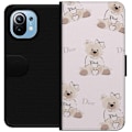 Miniatyrbillede 1 af 3: Xiaomi Mi 11 Tegnebogsetui Teddy Dior Vibes - luksuriøs bamse i modetil