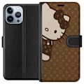 Miniatyrbillede 1 af 2: Apple iPhone 13 Pro Max Tegnebogsetui Hello Kitty - LV