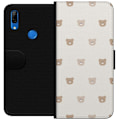 Pikkukuva 1 / 3: Huawei P Smart Z Lompakkokotelo Teddy-tausta - söpöt teddyka