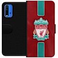 Miniatyrbillede 1 af 3: Xiaomi Redmi Note 9 4G Tegnebogsetui Liverpool FC - Klassisk Fodboldstolthed i Rødt