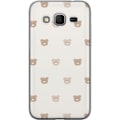 Pikkukuva 1 / 3: Samsung Galaxy Core Prime Läpinäkyvä kuori Teddy-tausta - s