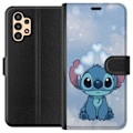Miniatyrbillede 1 af 3: Samsung Galaxy A13 Tegnebogsetui Stitch Hoppende Glæde - Sjovt Design til Gave