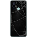 Miniatyrbillede 1 af 3: Xiaomi Redmi 12C Gennemsigtig cover Sort marmor