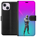 Miniatyrbilde 1 av 3: Apple iPhone 14 Plus Lommeboketui svart ridder fortnite