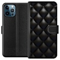 Miniatyrbillede 1 af 3: Apple iPhone 12 Pro Max Tegnebogsetui Læder Sort