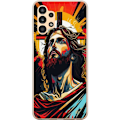 Pikkukuva 1 / 3: Samsung Galaxy A13 Läpinäkyvä kuori Jeesus ja Kortti - usko