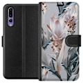 Miniatyrbillede 1 af 3: Huawei P20 Pro Tegnebogsetui Blomst