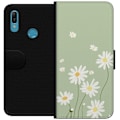 Miniatyrbillede 1 af 3: Huawei Y6 (2019) Tegnebogsetui Præstekraver - blomstret møns