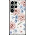Pikkukuva 1 / 3: Samsung Galaxy S23 Ultra Läpinäkyvä kuori Romanttiset kukat