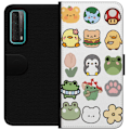 Miniatyrbillede 1 af 3: Huawei P smart 2021 Tegnebogsetui Kawaii Friends