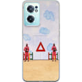Miniatyrbillede 1 af 3: OnePlus Nord CE 2 5G Gennemsigtig cover Squid Game 2 - Tør du