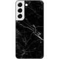 Kompatibelt Mobilskal till Samsung Galaxy S22 5G black marble