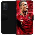 Kompatibel Tegnebogsetui til Samsung Galaxy A03s Cristiano Ronaldo