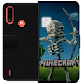 Miniatyrbillede 1 af 3: Motorola Moto E7 Power Tegnebogsetui A Minecraft Movie