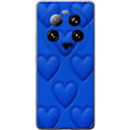 Miniatyrbillede 1 af 3: Xiaomi 13 Ultra Gennemsigtig cover Blå Hjerter