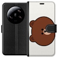 Pikkukuva 1 / 3: Xiaomi 13 Ultra Lompakkokotelo line friends brown