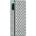 Pikkukuva 1 / 3: Sony Xperia 10 IV Läpinäkyvä kuori Palestiinalainen kuvio - perinteiseen tyyliin inspiroima keffiyeh-kangas
