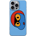 Pikkukuva 1 / 3: Apple iPhone 16 Pro Max Läpinäkyvä kuori Bold Bot Head