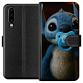 Pikkukuva 1 / 3: Huawei P30 Lompakkokotelo Stitch & Napp - vauvateema söpöllä hahmolla